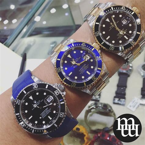 rolex submariner muka biru|jam tangan submariner date rolex.